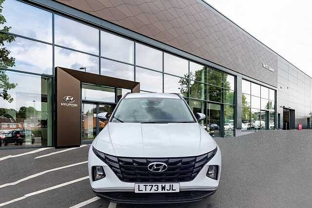 Hyundai TUCSON 1.6 T-GDi Hybrid Aut. 2023MY SE Connect White