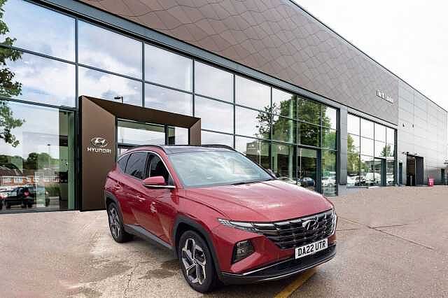 Hyundai TUCSON 1.6 T-GDi Hybrid Aut. 2022MY Ultimate Red