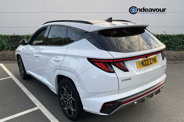 Hyundai TUCSON 1.6 TGDi Plug-in Hybrid N Line S 5dr 4WD Auto White