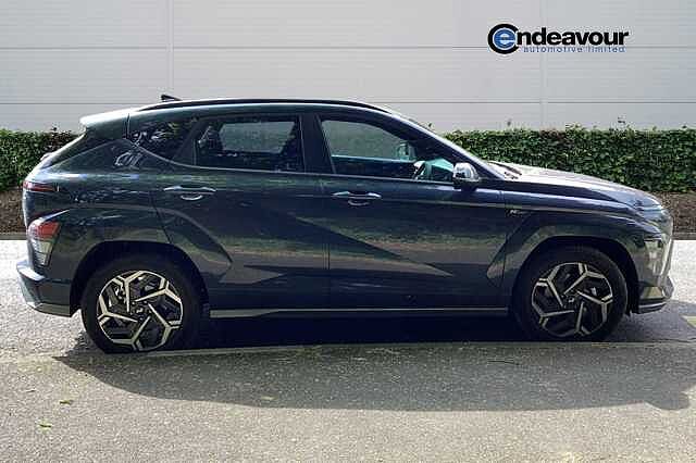 Hyundai KONA 1.6T 138 N Line 5dr Blue