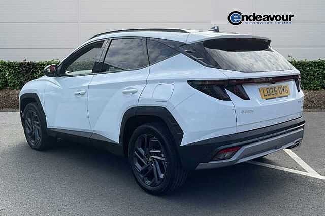 Hyundai TUCSON 1.6T 239 Hybrid Black Line 5dr Auto White