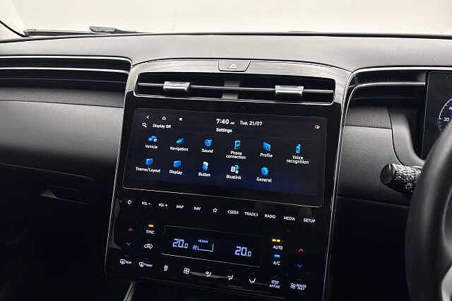 Hyundai TUCSON 1.6 TGDi Hybrid 230 SE Connect 5dr 2WD Auto Black