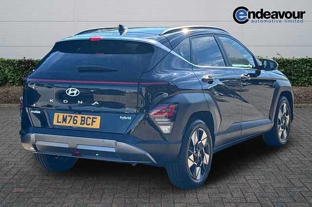 Hyundai KONA 1.6 Hybrid 138 Ultimate 5dr DCT Black