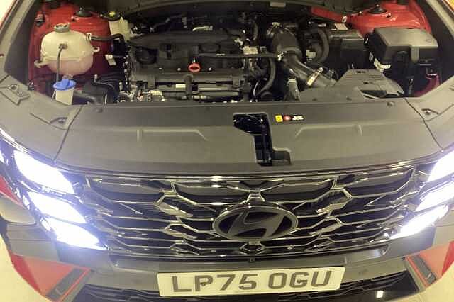 Hyundai TUCSON 1.6T 48V MHD N Line S 5dr 4WD DCT Red