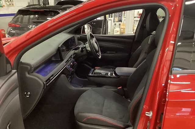 Hyundai TUCSON 1.6T 48V MHD N Line S 5dr 4WD DCT Red
