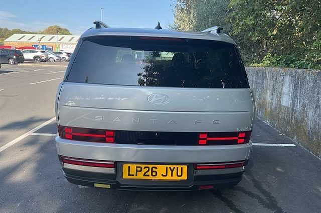 Hyundai SANTA FE 1.6 TGDi 239 Hybrid Ultimate 5dr Auto Silver