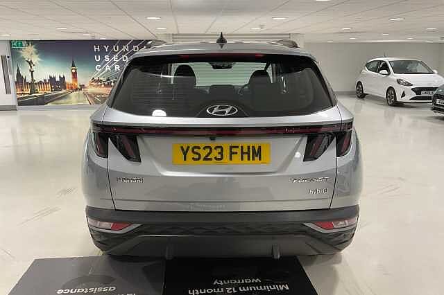 Hyundai TUCSON 1.6 TGDi Hybrid 230 SE Connect 5dr 2WD Auto Silver