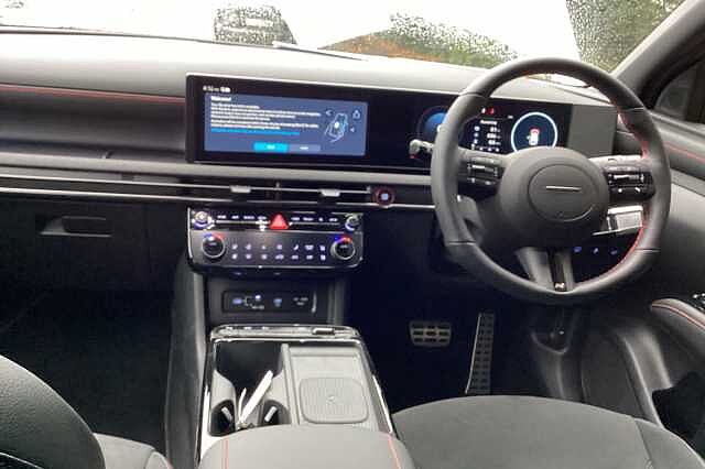 Hyundai TUCSON 1.6T Hybrid N Line S 5dr Auto Estate White