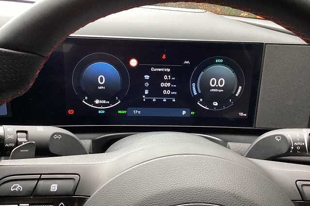 Hyundai TUCSON 1.6T Hybrid N Line S 5dr Auto Estate White