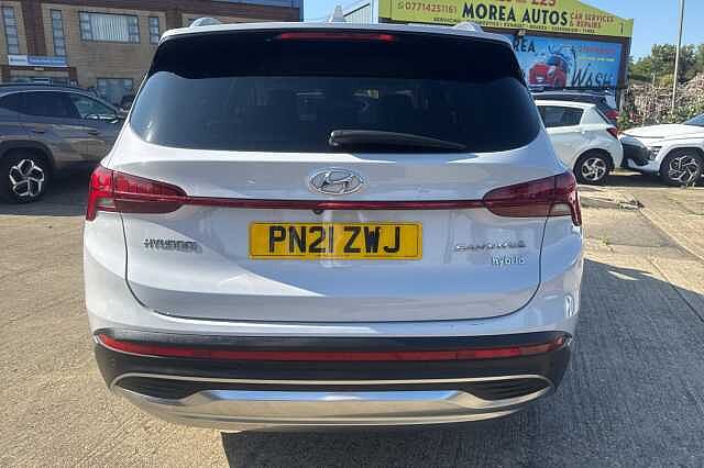 Hyundai SANTA FE 1.6 TGDi Hybrid Premium 5dr Auto White