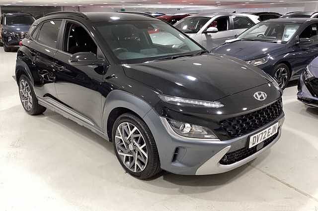 Hyundai KONA 1.6 GDi Hybrid Premium 5dr DCT Black