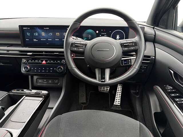 Hyundai TUCSON 1.6T Hybrid N Line 5dr Auto Pearl - Abyss black