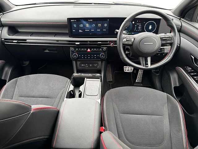 Hyundai TUCSON 1.6T Hybrid N Line 5dr Auto Pearl - Abyss black