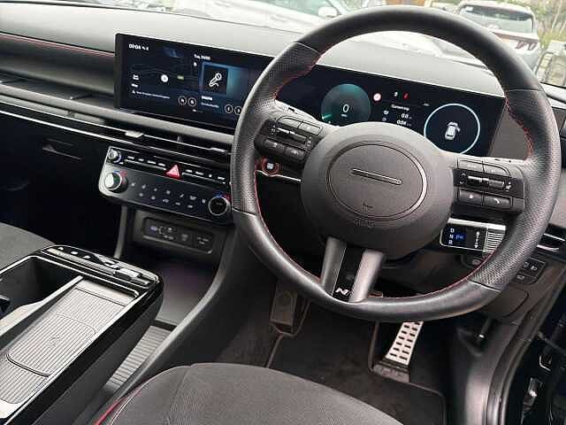 Hyundai TUCSON 1.6T Hybrid N Line 5dr Auto Pearl - Abyss black