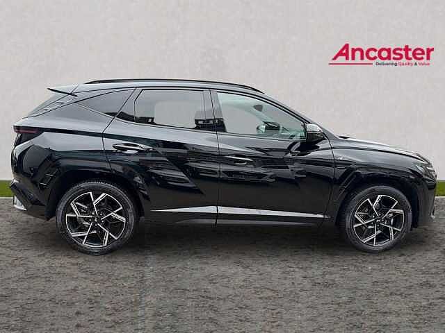 Hyundai TUCSON 1.6T Hybrid N Line 5dr Auto Pearl - Abyss black