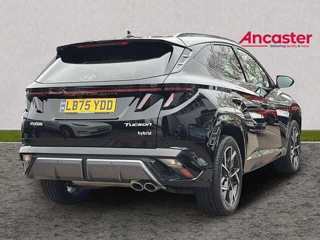 Hyundai TUCSON 1.6T Hybrid N Line 5dr Auto Pearl - Abyss black