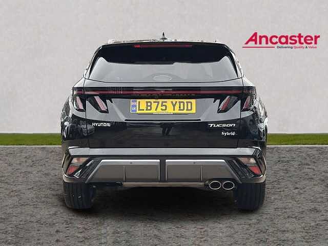 Hyundai TUCSON 1.6T Hybrid N Line 5dr Auto Pearl - Abyss black