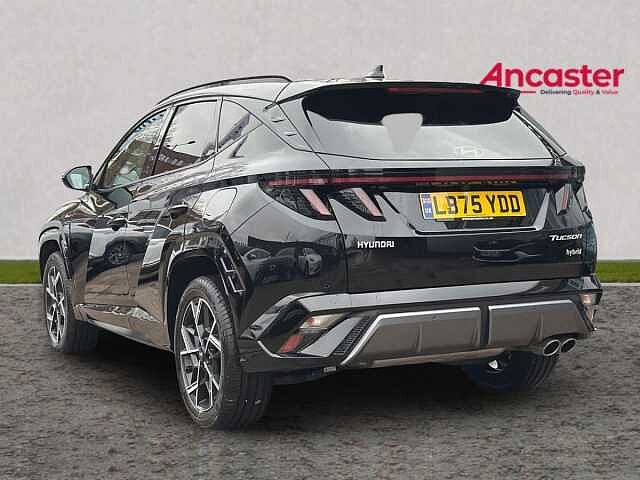 Hyundai TUCSON 1.6T Hybrid N Line 5dr Auto Pearl - Abyss black