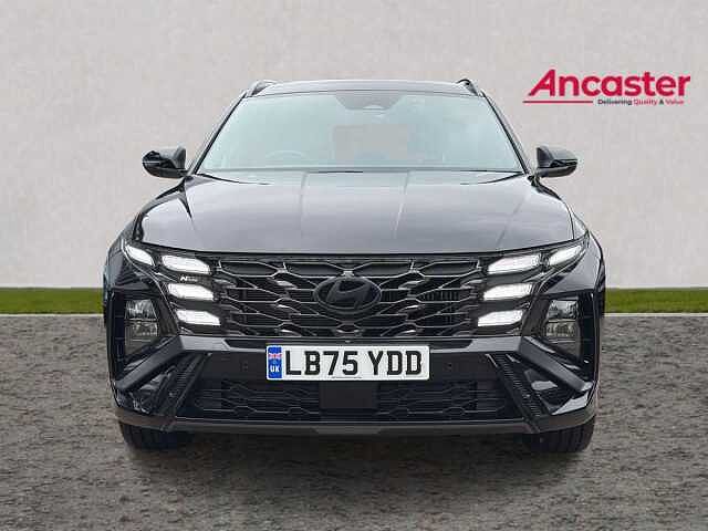 Hyundai TUCSON 1.6T Hybrid N Line 5dr Auto Pearl - Abyss black