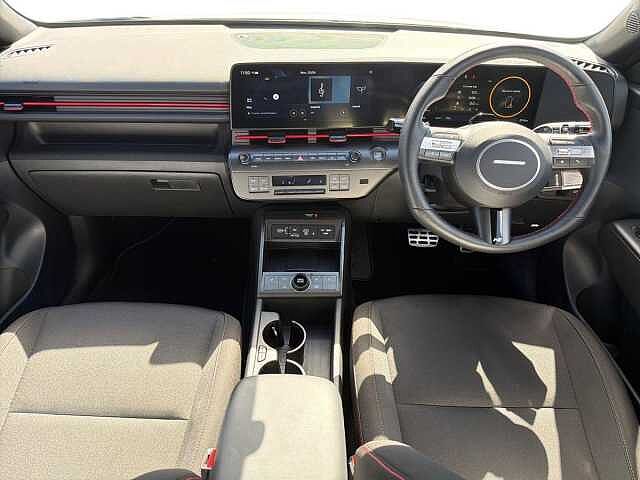 Hyundai KONA 1.6 Hybrid 129 N Line 5dr DCT lid - Atlas white