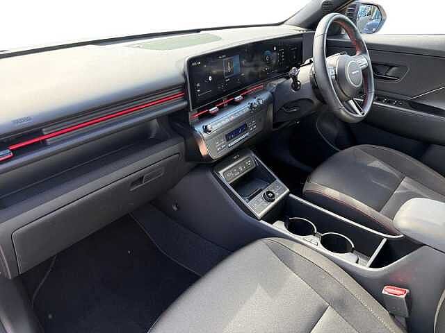 Hyundai KONA 1.6 Hybrid 129 N Line 5dr DCT lid - Atlas white