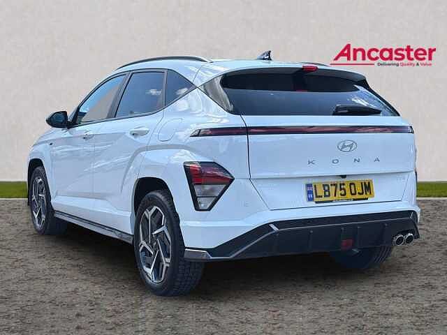 Hyundai KONA 1.6 Hybrid 129 N Line 5dr DCT lid - Atlas white