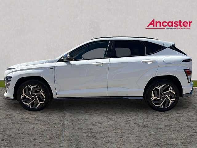 Hyundai KONA 1.6 Hybrid 129 N Line 5dr DCT lid - Atlas white