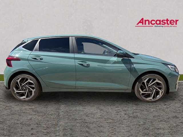 Hyundai I20 1.0T GDi 48V MHD Premium 5dr DCT Pearl - Mangrove green