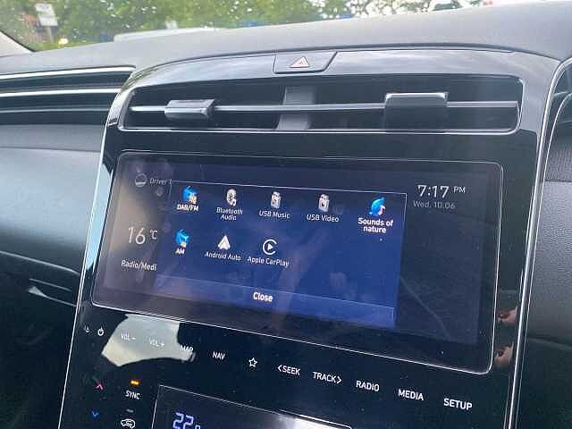 Hyundai TUCSON 1.6 TGDi Hybrid 230 SE Connect 5dr 2WD Auto Black