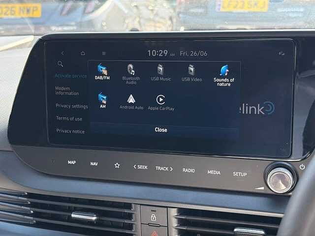 Hyundai BAYON 1.0 TGDi [90] Tech Line 5dr DCT Pearl - Phantom black