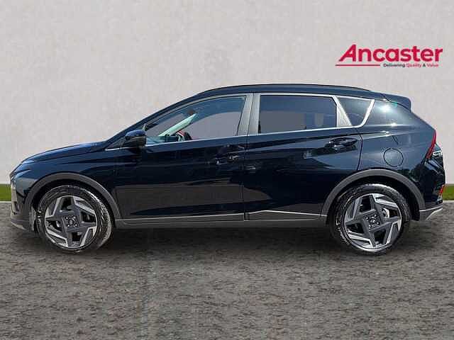 Hyundai BAYON 1.0 TGDi [90] Tech Line 5dr DCT Pearl - Phantom black