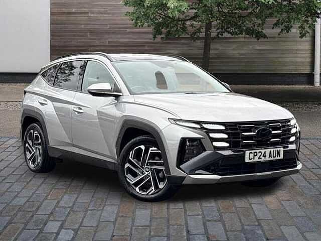 Hyundai TUCSON 1.6 T-GDI ULTIMATE SUV 5DR PETROL HYBRID AUTO EURO 6 (S/S) (215 PS) Shimmering Silver