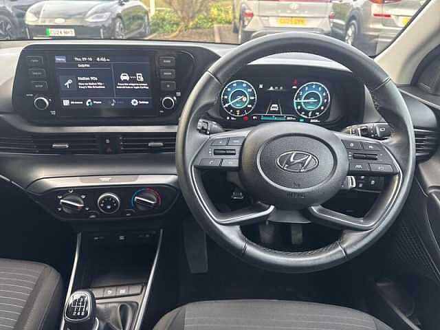 Hyundai I20 1.0 T-GDI MHEV SE CONNECT HATCHBACK 5DR PETROL HYBRID MANUAL EURO 6 (S/S) (100 P Atlas White