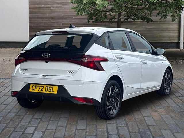 Hyundai I20 1.0 T-GDI MHEV SE CONNECT HATCHBACK 5DR PETROL HYBRID MANUAL EURO 6 (S/S) (100 P Atlas White