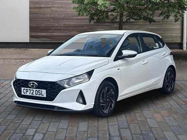 Hyundai I20 1.0 T-GDI MHEV SE CONNECT HATCHBACK 5DR PETROL HYBRID MANUAL EURO 6 (S/S) (100 P Atlas White