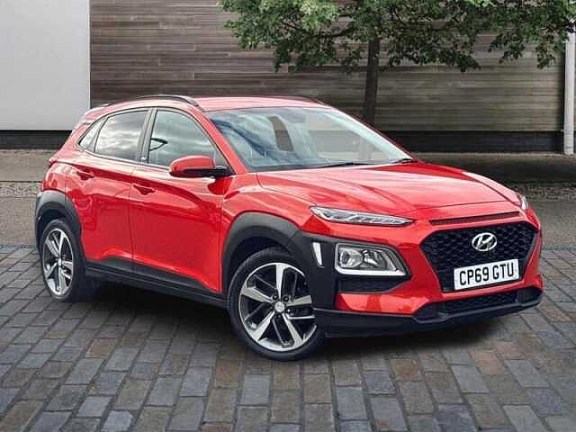 Hyundai KONA 1.0 T-GDI PLAY SUV 5DR PETROL MANUAL EURO 6 (S/S) (120 PS) Tangerine Comet