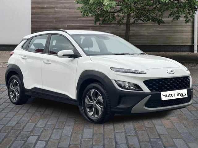 Hyundai KONA 1.6 H-GDI SE CONNECT DCT EURO 6 (S/S) 5DR Atlas White