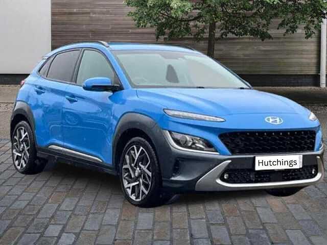 Hyundai KONA 1.6 H-GDI PREMIUM DCT EURO 6 (S/S) 5DR Surfy Blue