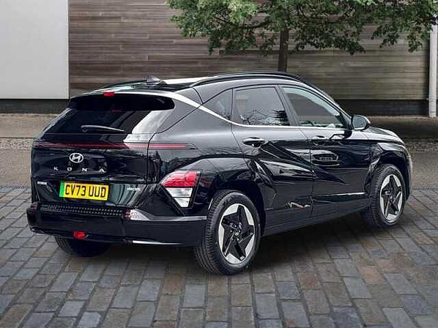 Hyundai KONA 65.4kWh Advance SUV 5dr Electric Auto (218 ps) Abyss Black