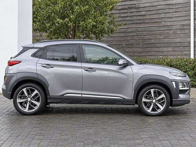 Hyundai KONA 1.0 T-GDi Premium SUV 5dr Petrol Manual Euro 6 (s/s) (120 ps) Lake Silver