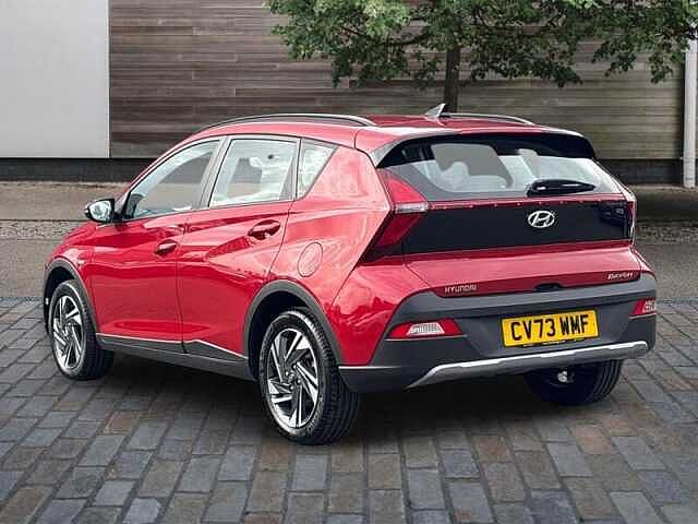Hyundai BAYON 1.0 T-GDi MHEV SE Connect SUV 5dr Petrol Hybrid DCT Euro 6 (s/s) (100 ps) Dragon Red