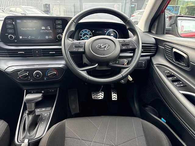 Hyundai BAYON 1.0 T-GDi MHEV SE Connect SUV 5dr Petrol Hybrid DCT Euro 6 (s/s) (100 ps) Dragon Red