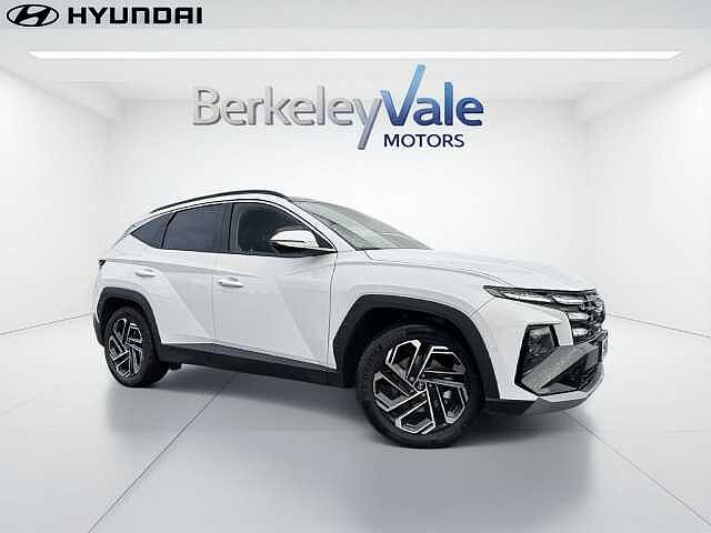 Hyundai TUCSON 1.6T Hybrid Ultimate 5dr Auto Atlas White