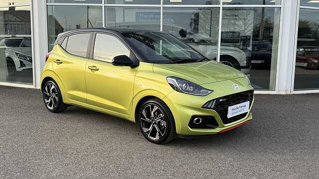 Hyundai I10 1.0T [90] N Line 5dr [Nav] Lucid Lime