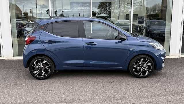 Hyundai I10 1.0T [90] N Line 5dr [Nav] Vibrant Blue