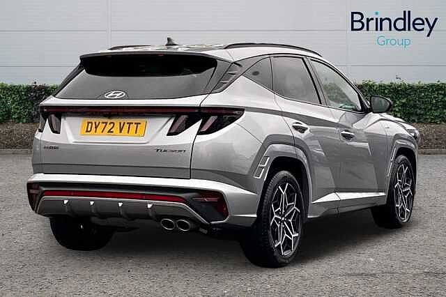Hyundai TUCSON 1.6 TGDi 48V MHD N Line 5dr 2WD DCT Shimmering Silver