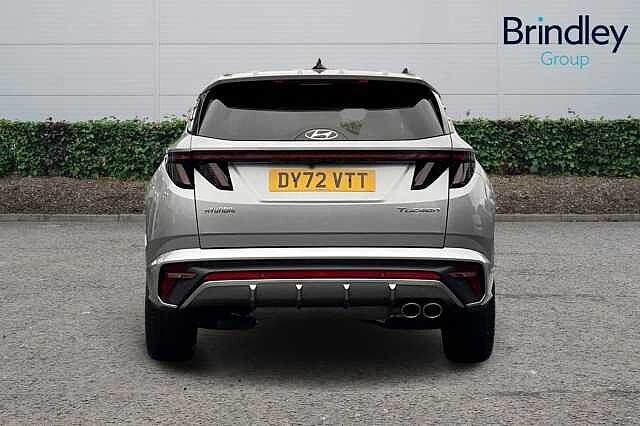 Hyundai TUCSON 1.6 TGDi 48V MHD N Line 5dr 2WD DCT Shimmering Silver