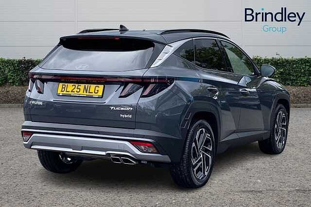 Hyundai TUCSON 1.6 T-GDi Ultimate SUV 5dr Petrol Hybrid Auto Euro 6 (s/s) (215 ps) Grey