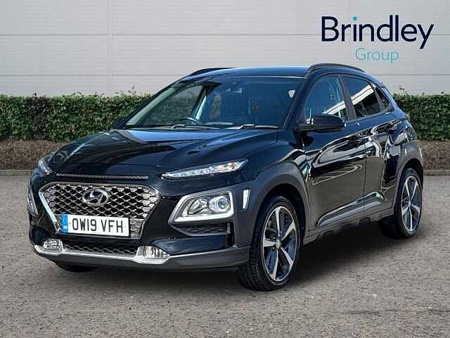 Hyundai KONA 1.0 T-GDi Premium SUV 5dr Petrol Manual Euro 6 (s/s) (120 ps) Black