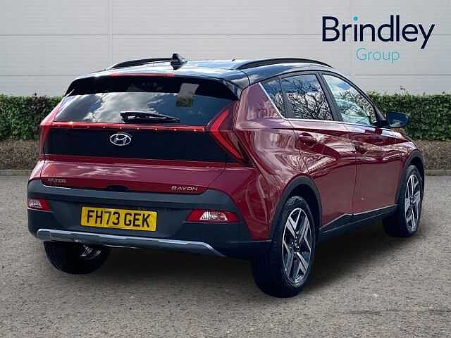 Hyundai BAYON 1.0 TGDi 48V MHEV Ultimate 5dr DCT Dragon Red